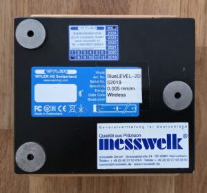 Wyler Bluelevel 2D 0,005mm/m Bluetooth